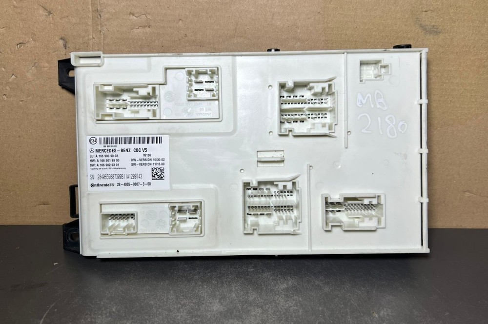 Mercedes-Benz W166 ML GL GLE Front SAM Control Module Unit A166 9009003 OEM