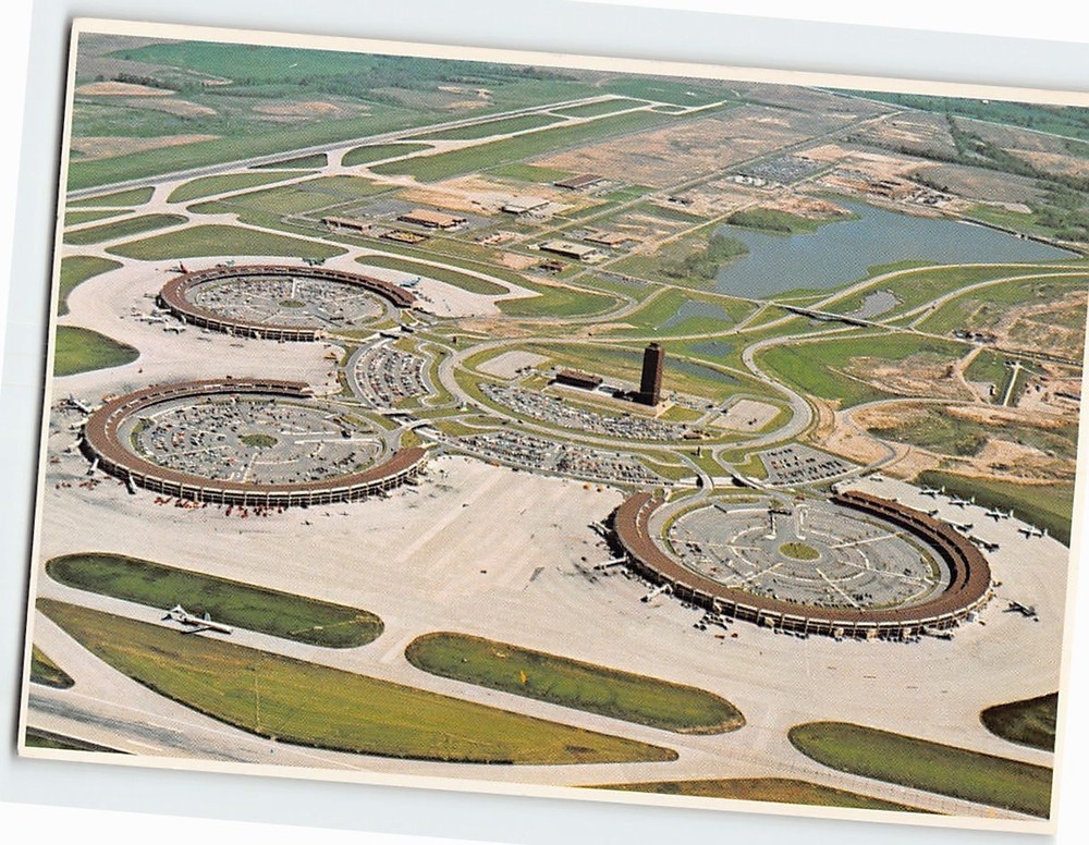 Postcard Kansas City International Airport Kansas City Missouri USA