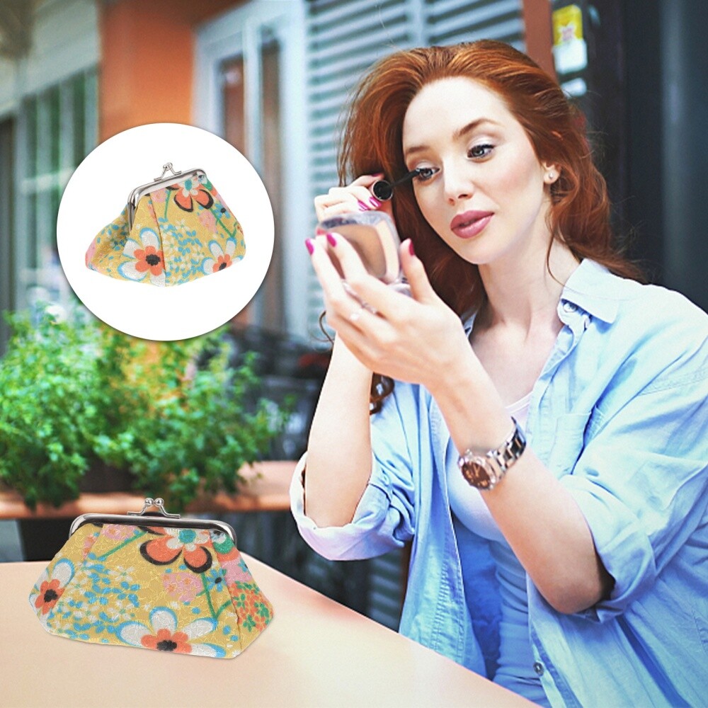 Purse Girls Purse Women Flower Bag Buckle Purses Embroidered Handbag Women Purse