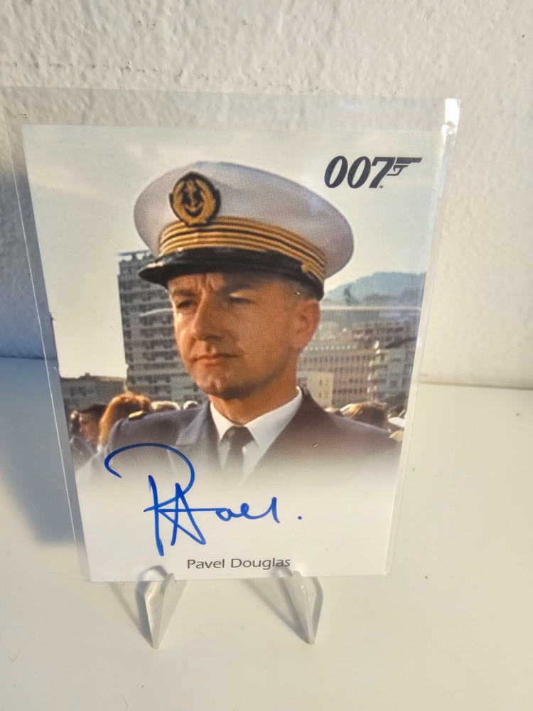James Bond Autograph PAVEL DOUGLAS as French Captain Rittenhouse Full Bleed A