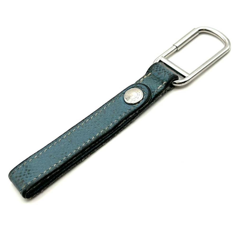 Hermes Serie Kushbell Keychain Bag Charm in Leather and Palladium