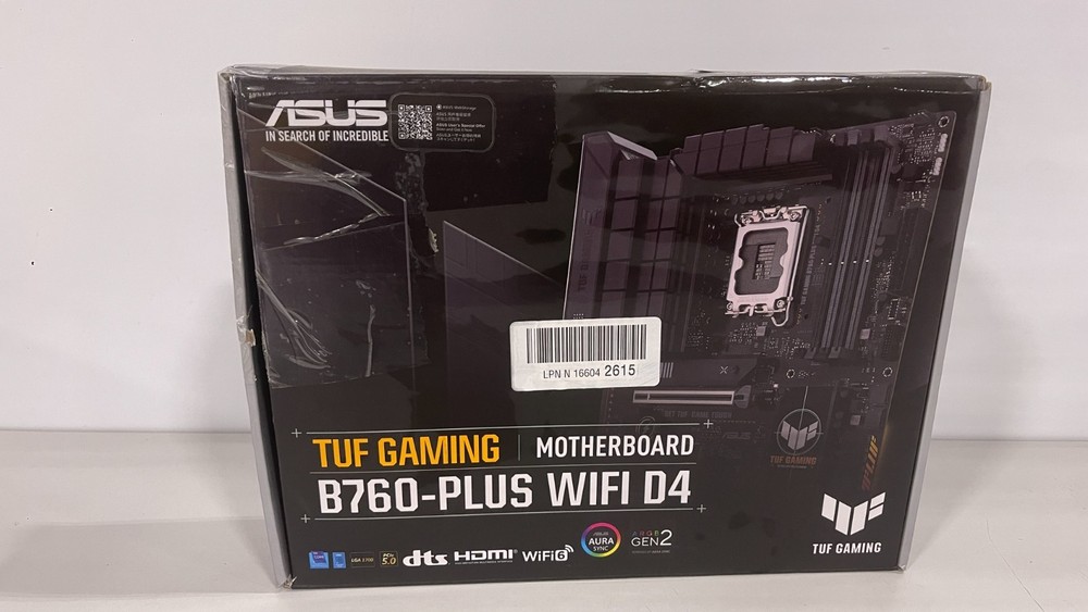 ASUS Tuf Gaming B760-plus Wifi D4 Motherboard