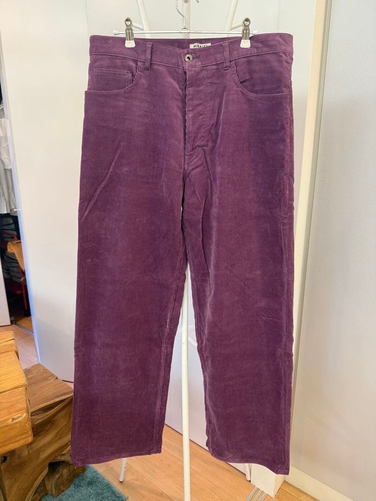 AURALEE 24AW FINX CORDUROY PANTS 5 AURALEE
