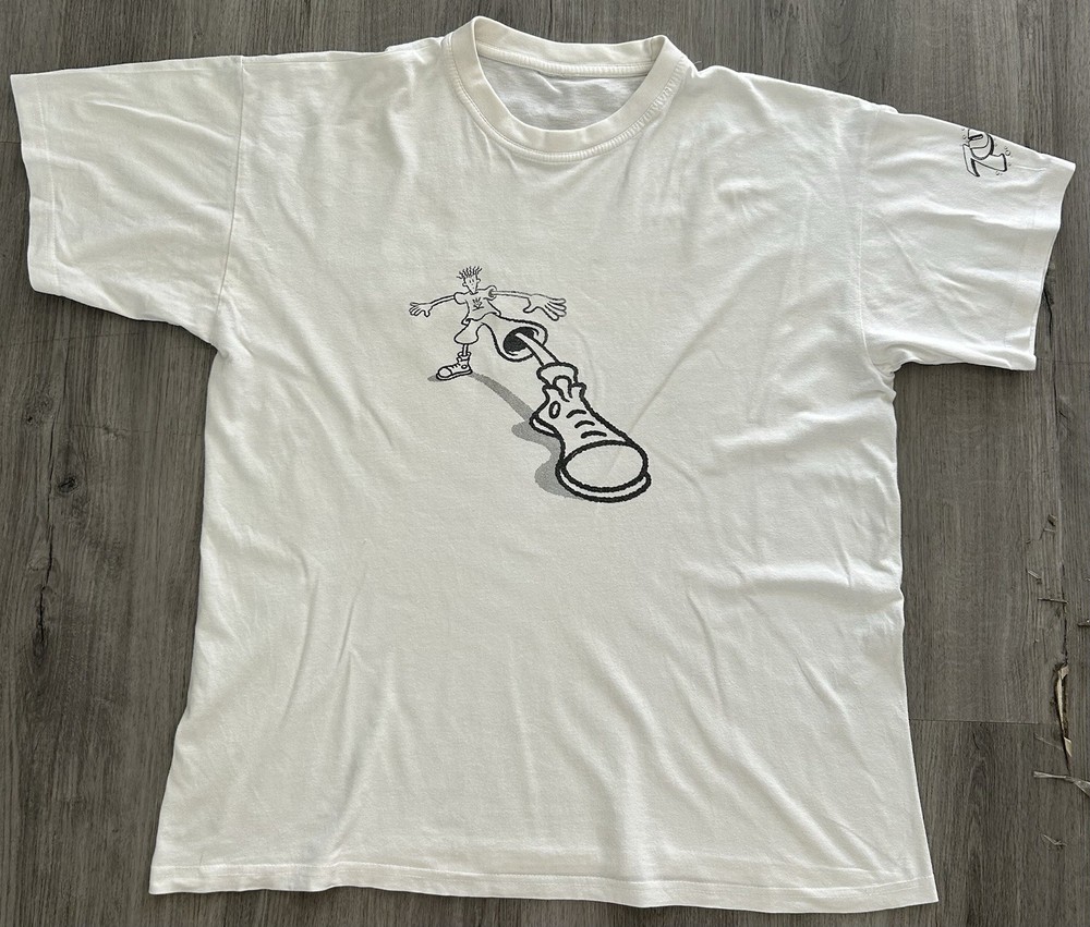 Vintage 80s Fido Dido 7UP Soda drink promo euro T-shirt