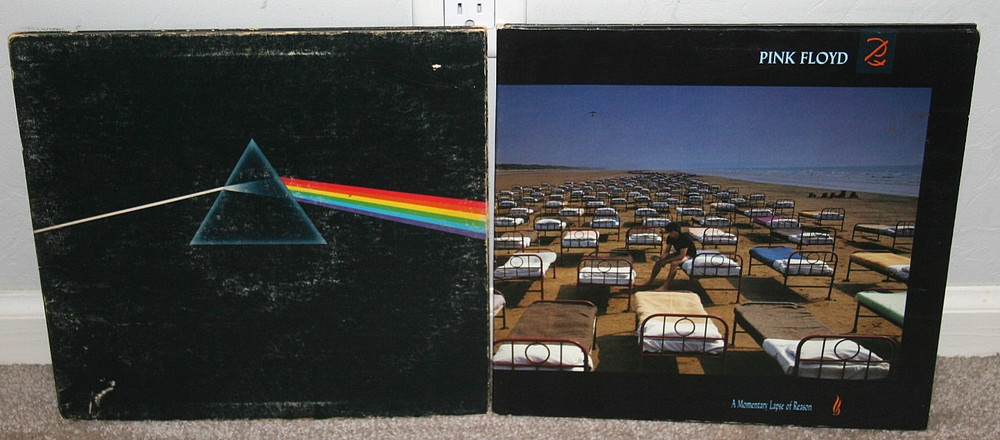 A Nice Pink Floyd Lot Of 2 / A Momentaty Lapse Of Memory , Dark Side /  Oc 40599