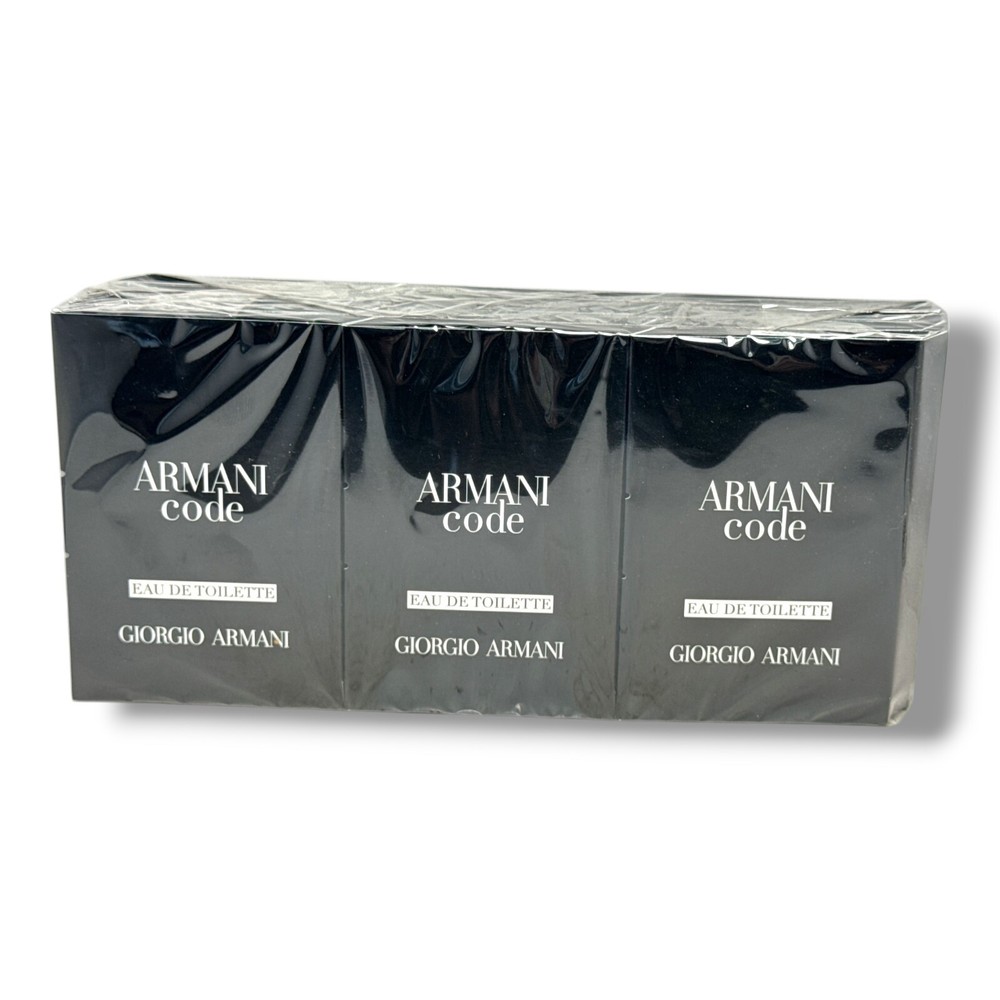 Armani Code By Giorgio Armani Eau De Toilette [12 VIALS] 1.2ml/0.04OZ NEW SEALED