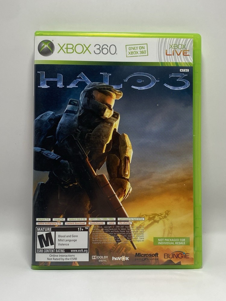 Halo 3 + Fable II 2 - Combo Pack (Microsoft Xbox 360, 2007) CIB Complete TESTED