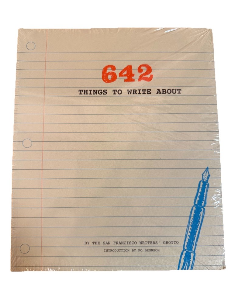 New 642 Things to Write About Guided Journal by San Francisco Writers' Grotto