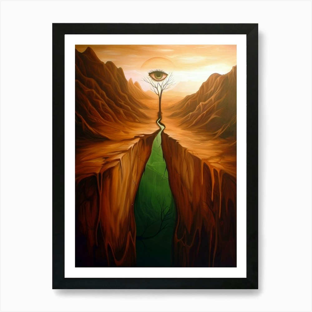 Tree Of Life 91 Art Print Framed Wall Art Poster Canvas Print Picture