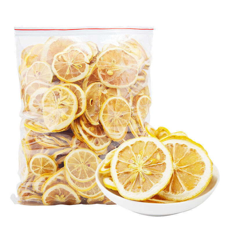 50~500g Dried Lemon Slice Tea Organic Drying Pure Citrus Limon Herbal Fruit Tea
