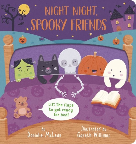 Night Night, Spooky Friends : A Halloween Lift-the-flap Book, Hardcover by Mc...