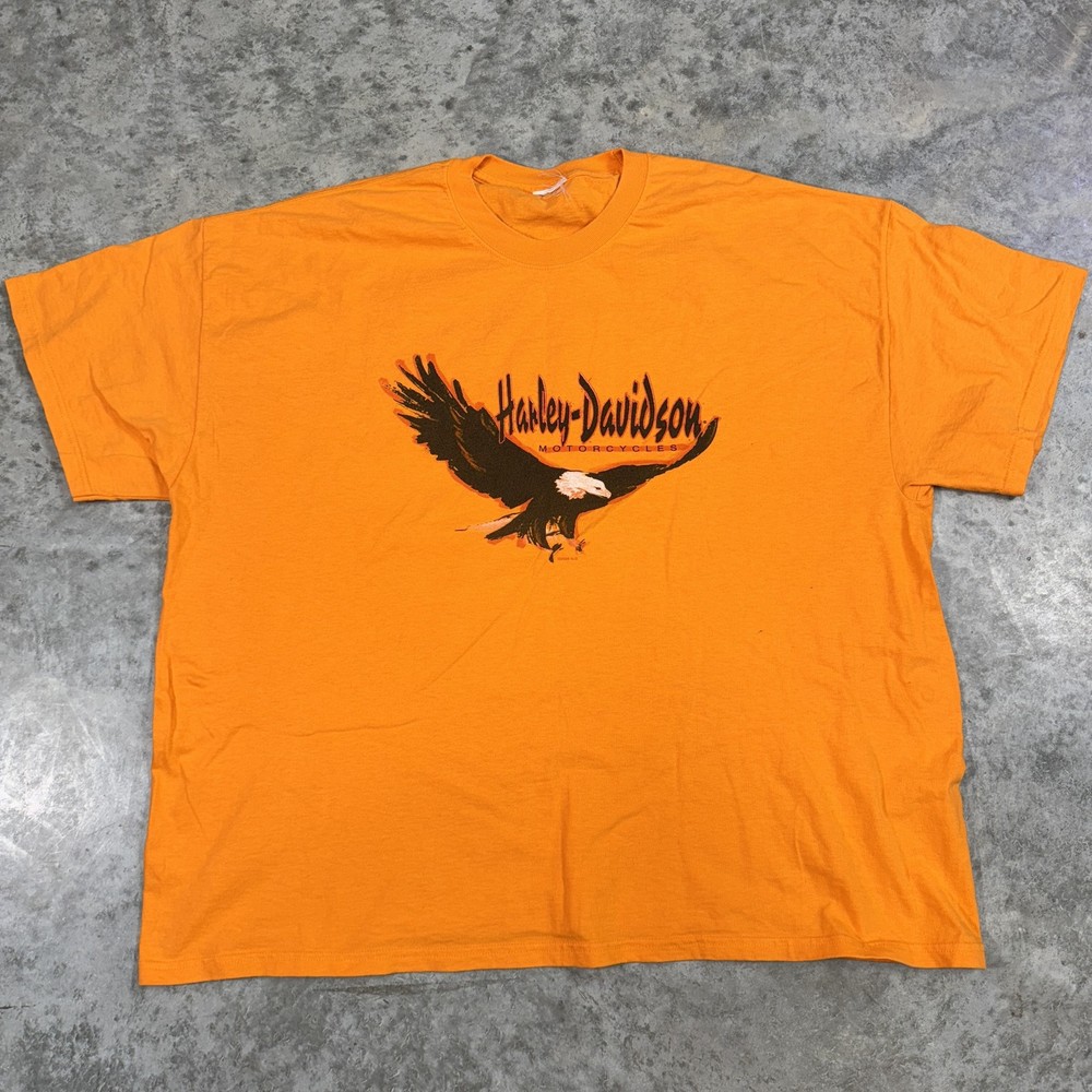 Harley-Davidson Shirt Mens 2XL Eagle Amsterdam Holland Biker Motorcycle 2006