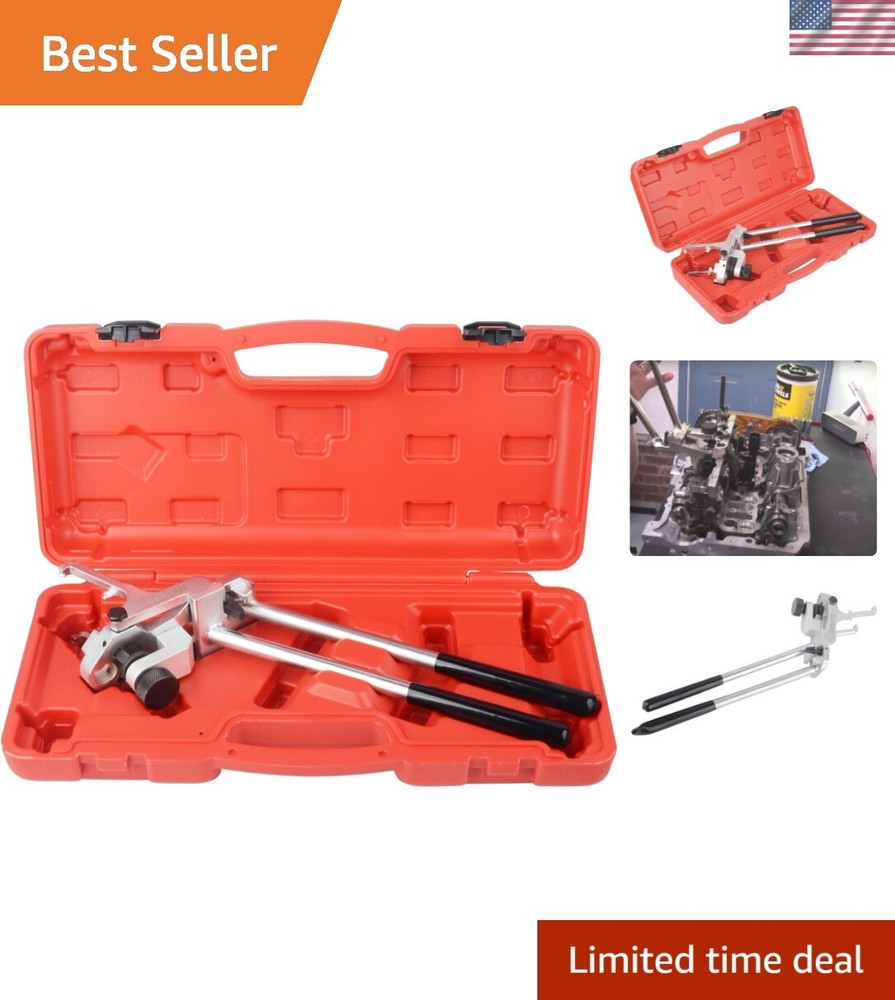 Auto Engine Valve Spring Compressor Remover & Installer Tool Kit