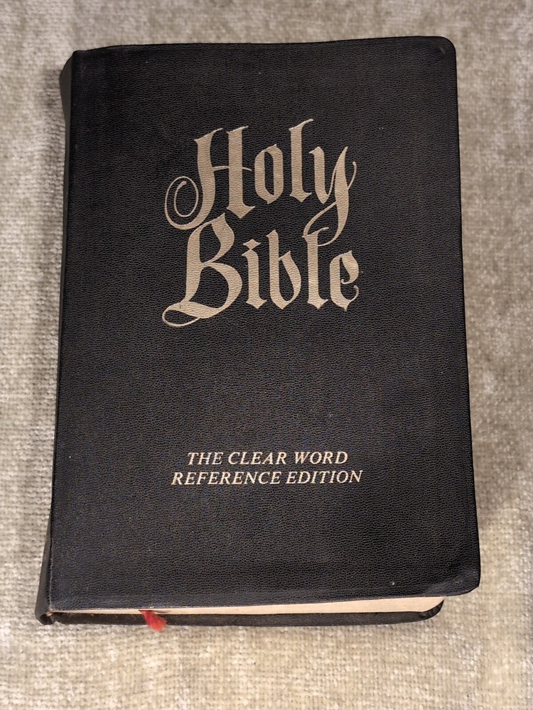 Vintage Holy Bible Giant Print Clear Word Reference Edition KJV 1976 Concordance