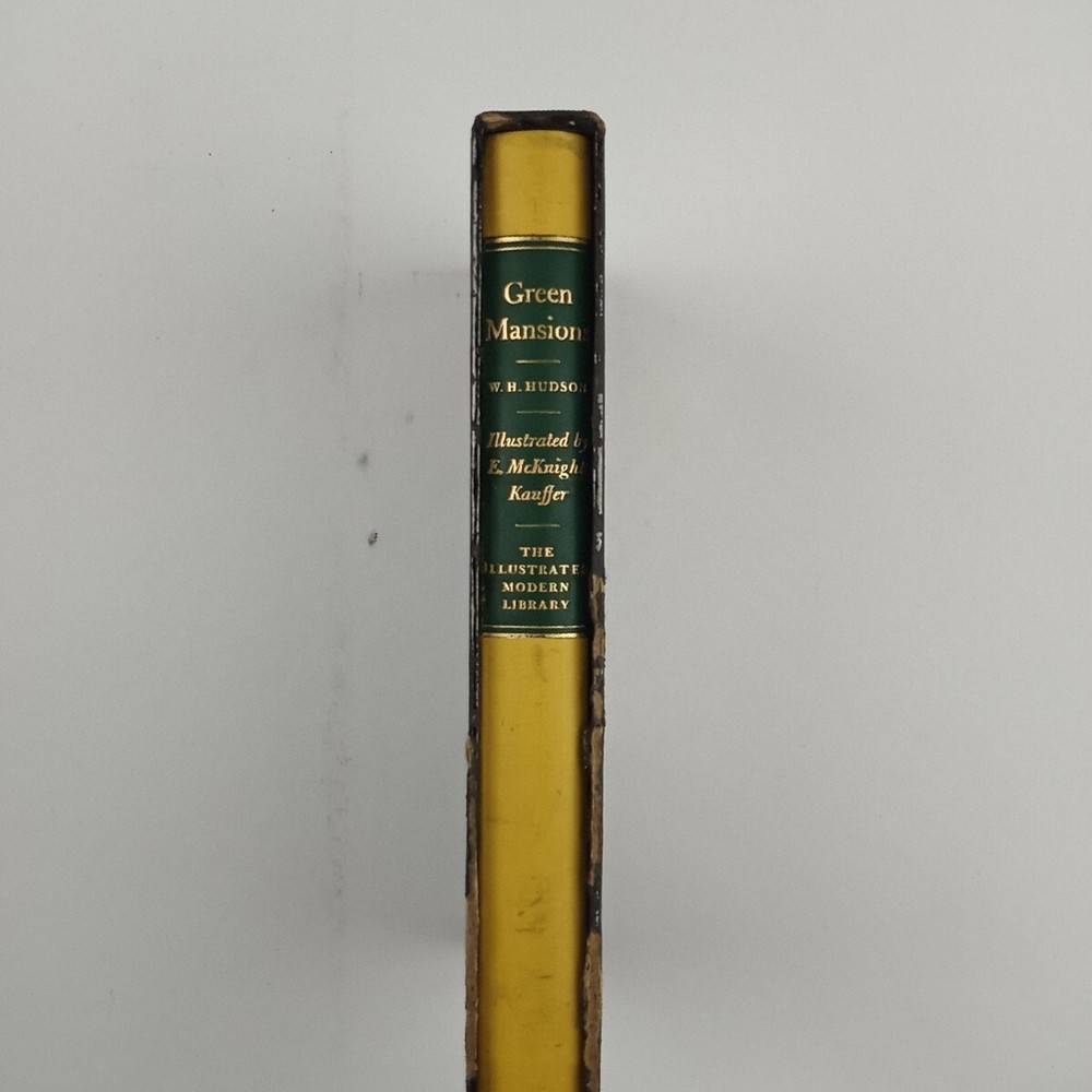 Green Mansions W H Hudson Illustrated by E McKnight Kauffer 1944 Modern Library