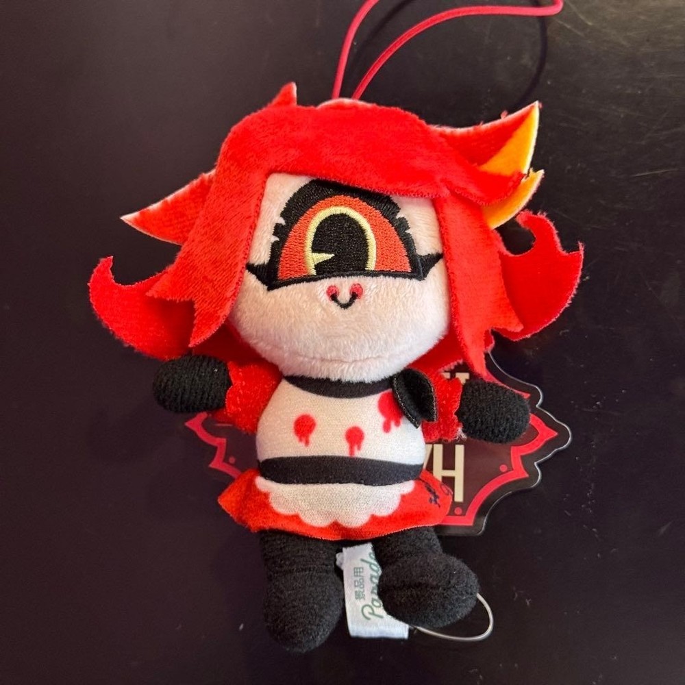 Hazbin Hotel Sitting Plush Mascot Niffty 10cm Round One Limited 2026 Japan NEW