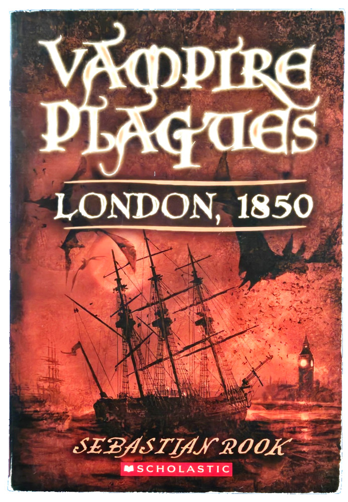 Vampire Plagues: London 1850 By Sebastian Rook Paperback Book Free Shipping