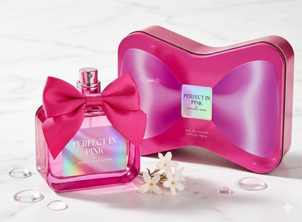Bath & Body Works Perfect in Pink Eau De Parfum Perfume Spray 3.4 oz Brand New