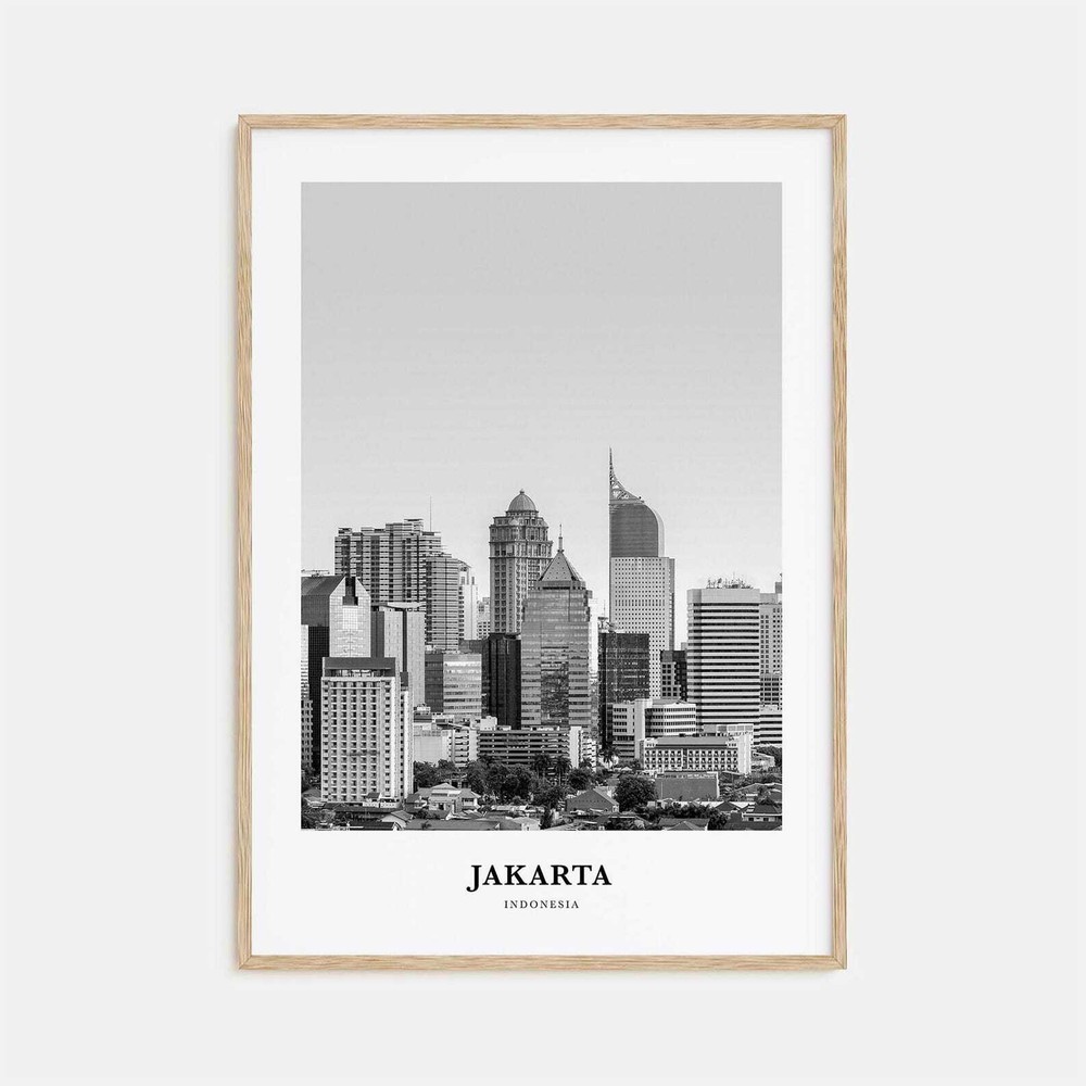 Jakarta Wall Art No 1 Jakarta Wall Decor Jakarta Poster Jakarta Home Decor