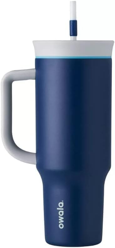 Stainless Steel Triple Layer Insulated Travel Tumbler with Spill Resistant Lid