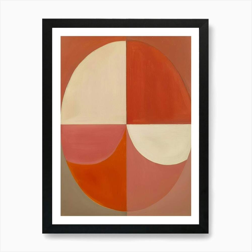 'Circle' 7 Art Print Framed Wall Art Poster Canvas Print Picture