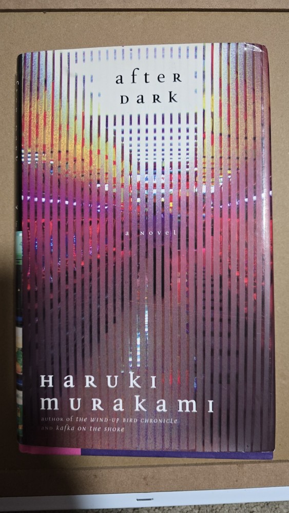 Haruki Murakami After Dark Hardcover Fiction Novel 2007 Alfred A. Knopf