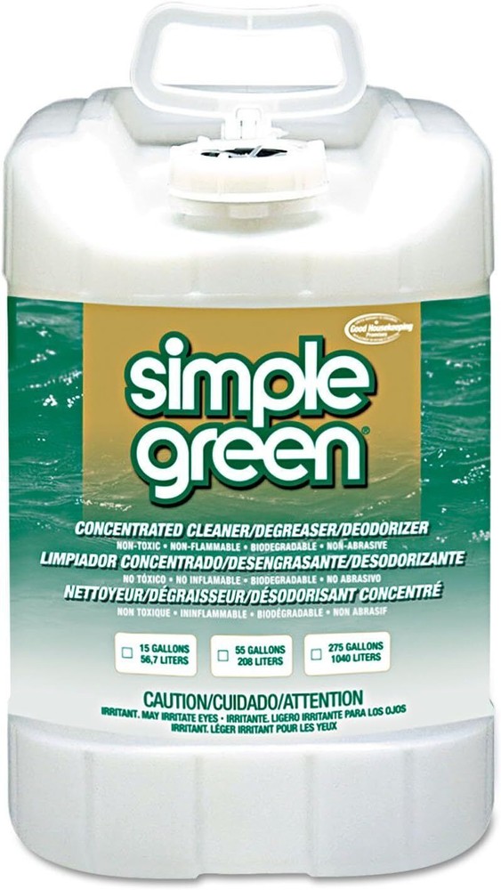 Industrial Cleaner Degreaser Non-Toxic Biodegradable 5 Gallon Concentrate New