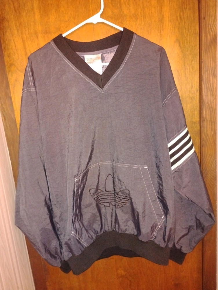 Adidas Mens Pullover Jacket Mens Size Medium Vintage