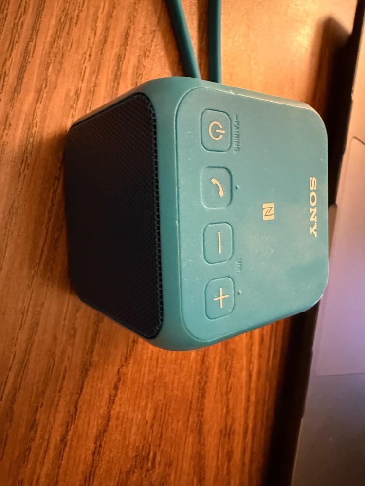 Sony SRS-X11 Portable Bluetooth Mini Speaker Cube Blue