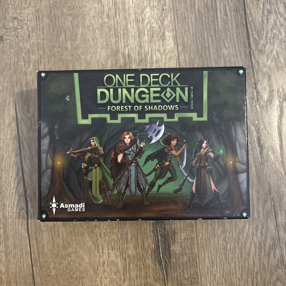 One Deck Dungeon Game Forest Of Shadows. 2019
