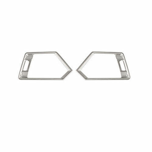 Left And Right Air Outlet Vent Trim For BMW 3-Series G20 2019-2021 Silver Steel