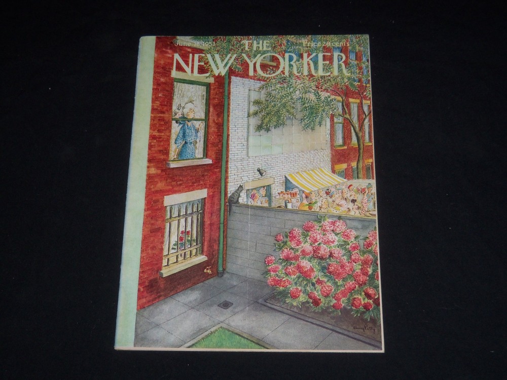 1955 June 18 The New Yorker Magazine - Illustrated Cover - Ny 519