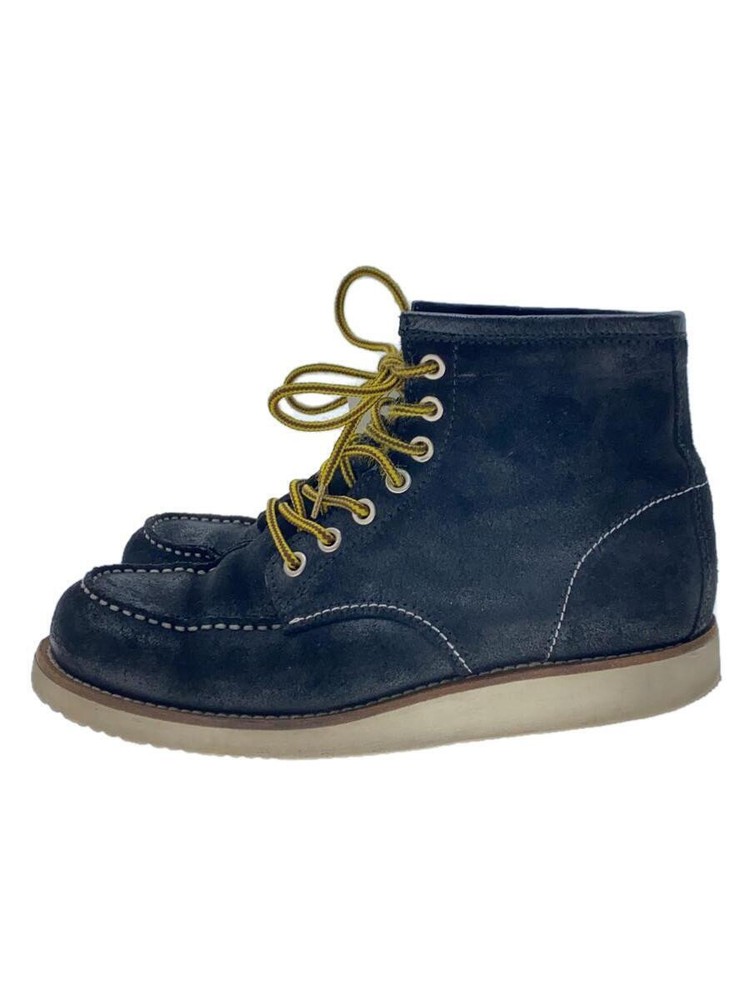 Ships Lace-Up Boots/Blk/Suade 535