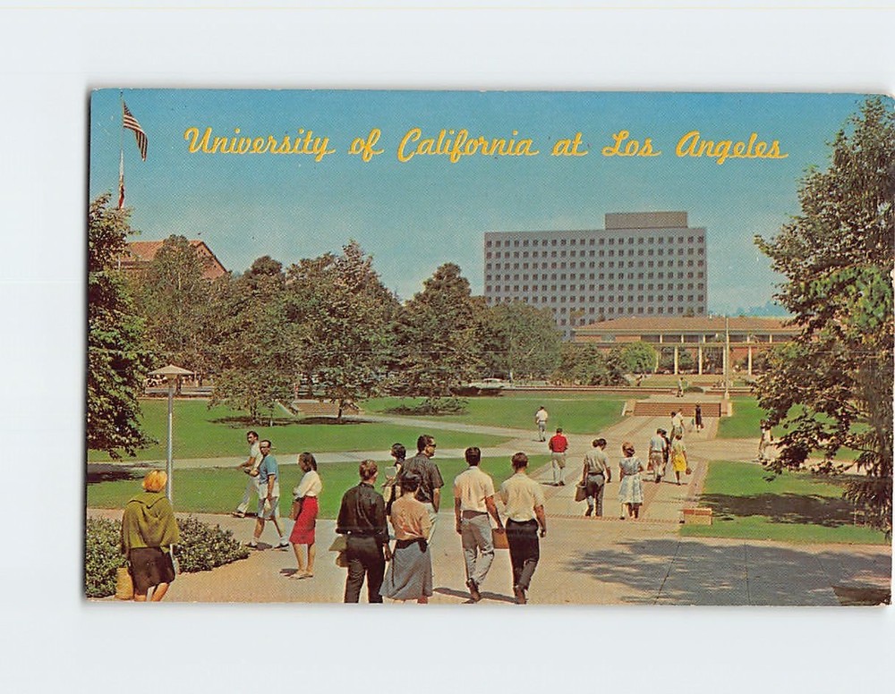 Postcard University of California at  Los Angeles USA