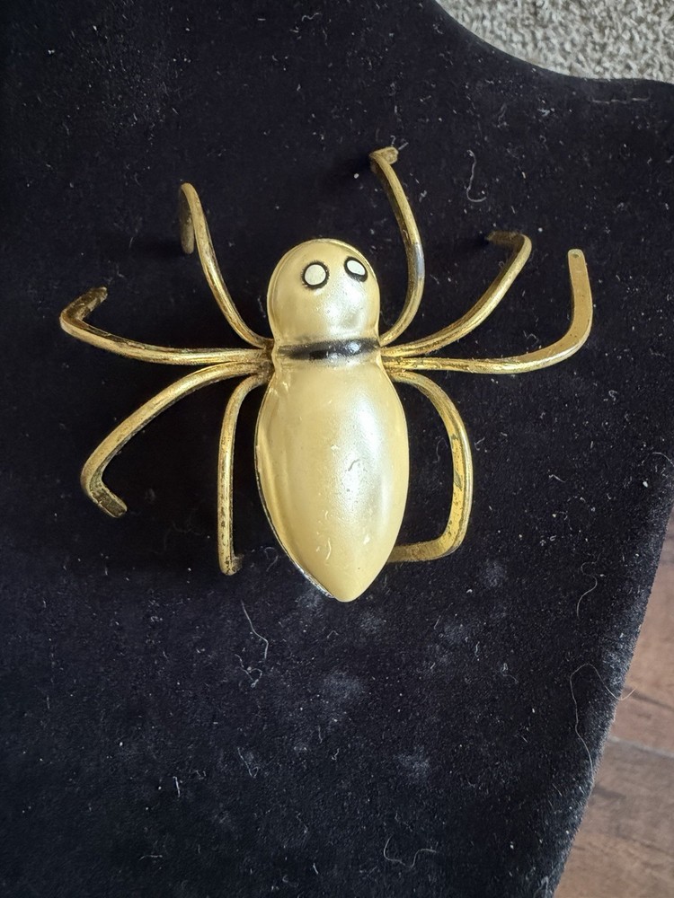 Vintage Large Spider Brooch