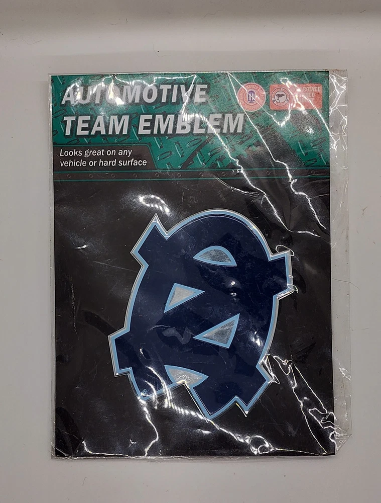 North Carolina Tar HEELS Official NCAA Auto Emblem by Team Promark 633450