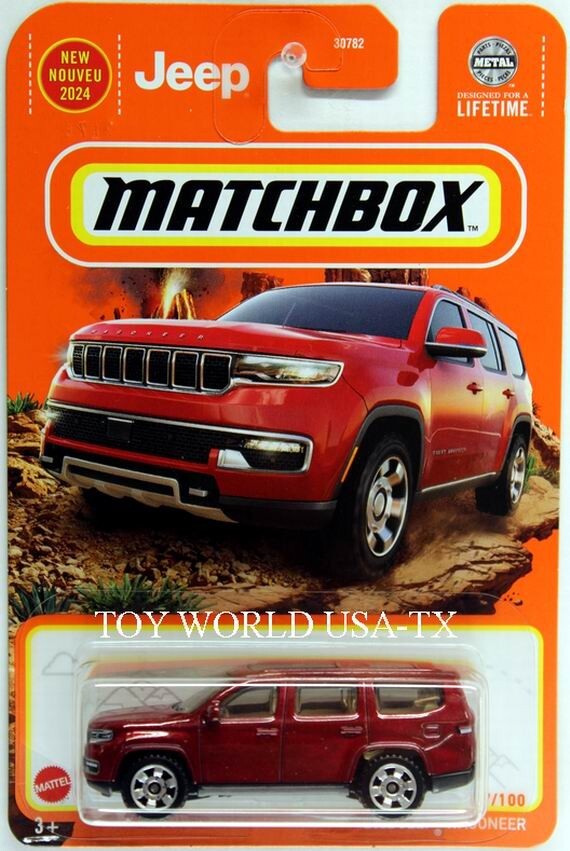 2024 Matchbox #97 MBX Adventure 2022 Jeep Wagoneer