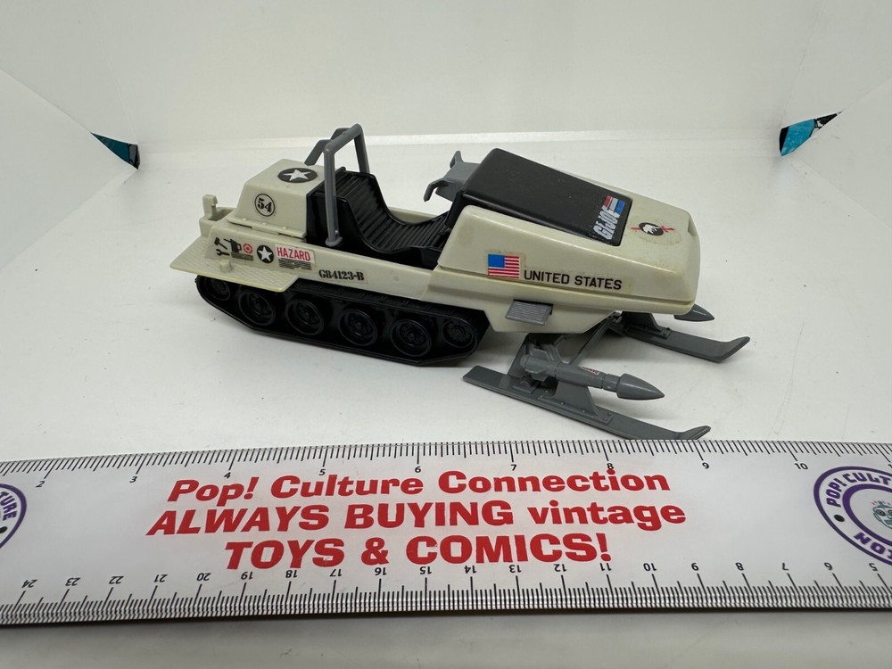 Vintage 1983 G.I. Joe Polar Battle Bear Vehicle 100% Complete Clean