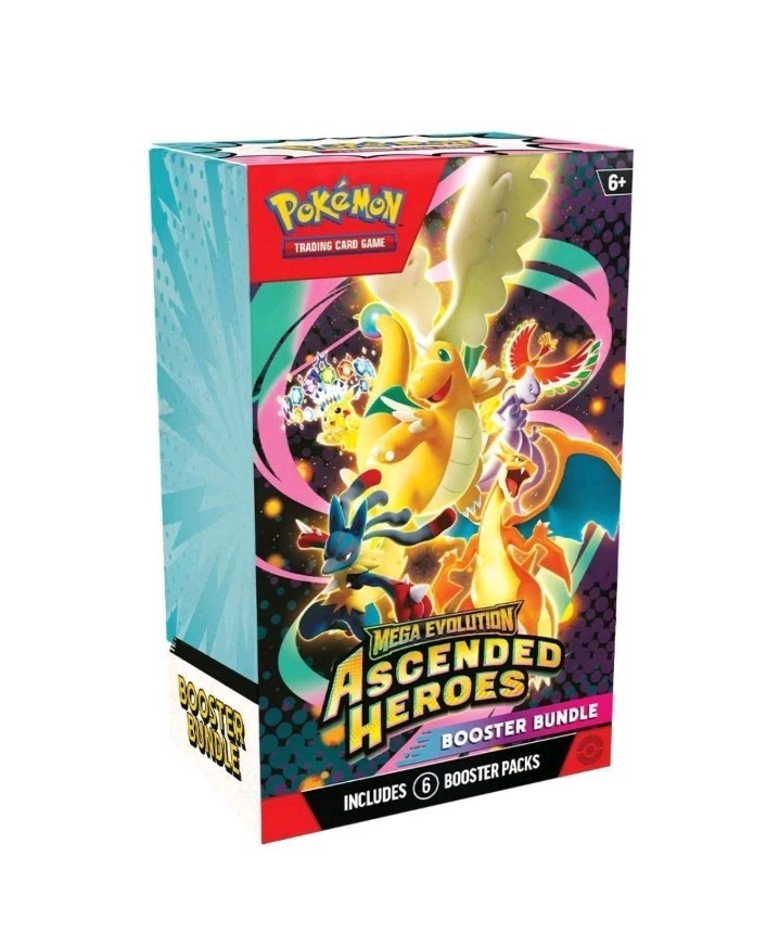 Pokemon TCG: Mega Evolution Ascended Heroes Booster Bundle Sealed
