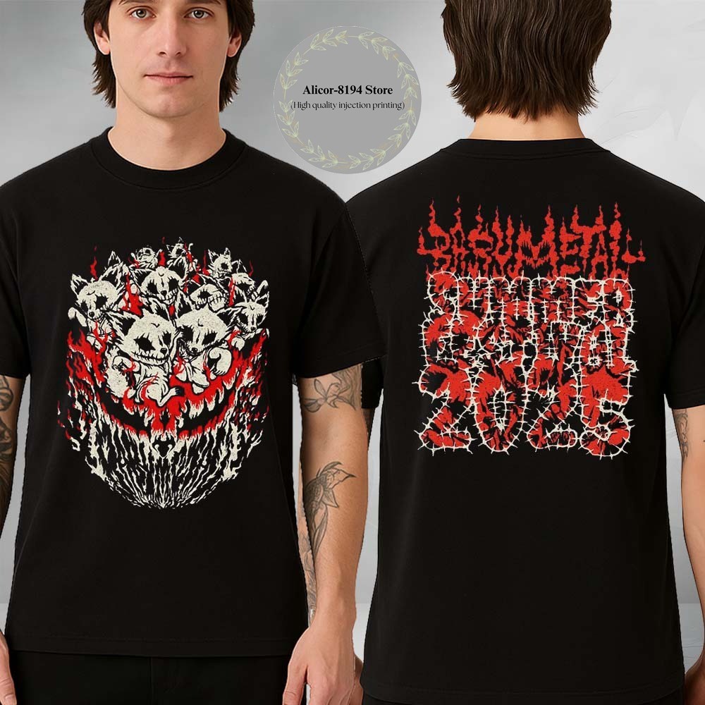 Babymetal Little Fox Mosh Quick-Dry Merch Summer Festival 2025 T Shirt