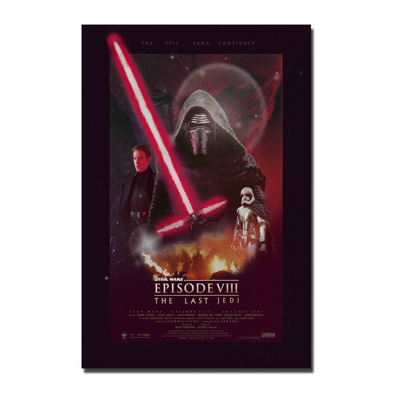 75527 Star Wars The Last Jedi Episode VIII Wall Art Wall Print Poster US