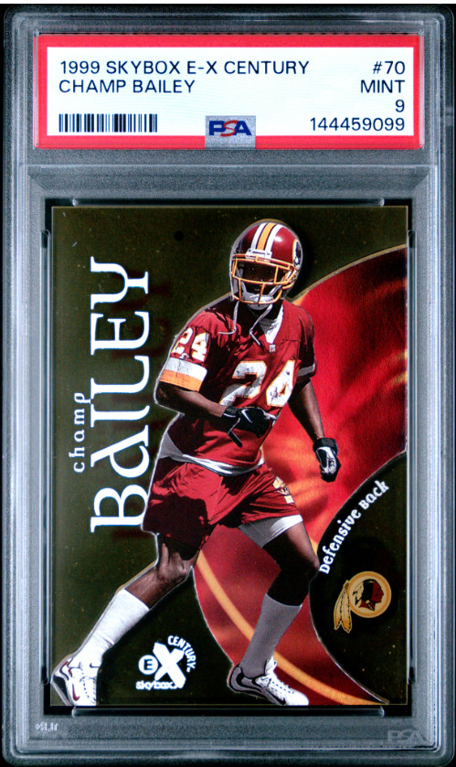 1999 Skybox EX Century - Champ Bailey #70 Essential Credentials Now #70 (RC)