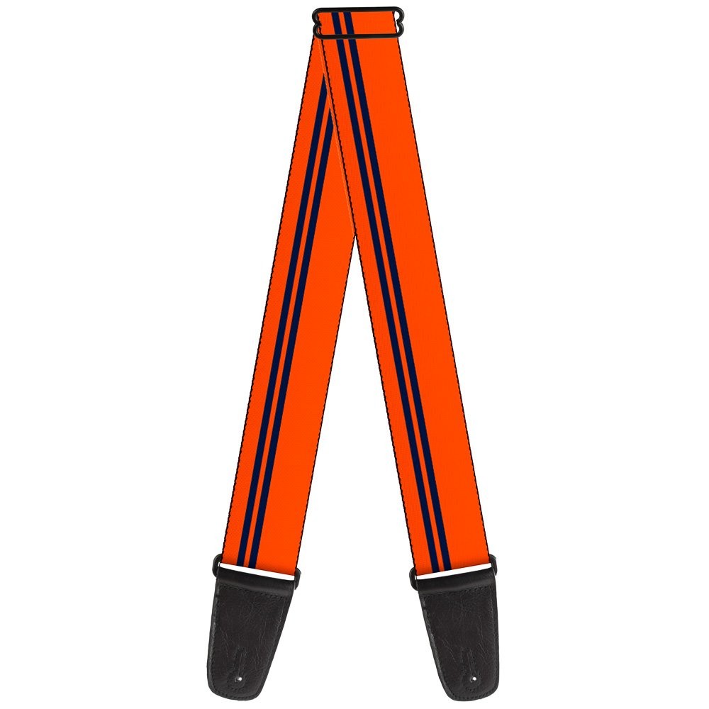 Guitar Strap - Racing Stripe Orange/Navy ACC NEWAnother great item from Rarewaves USA | Free delivery!