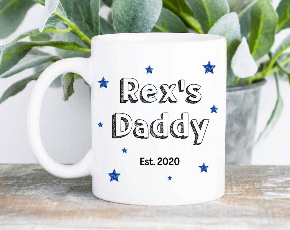 Personalised Daddy Mug Father's Day Gift Custom Daddy Gift New Dad Gift Daddy