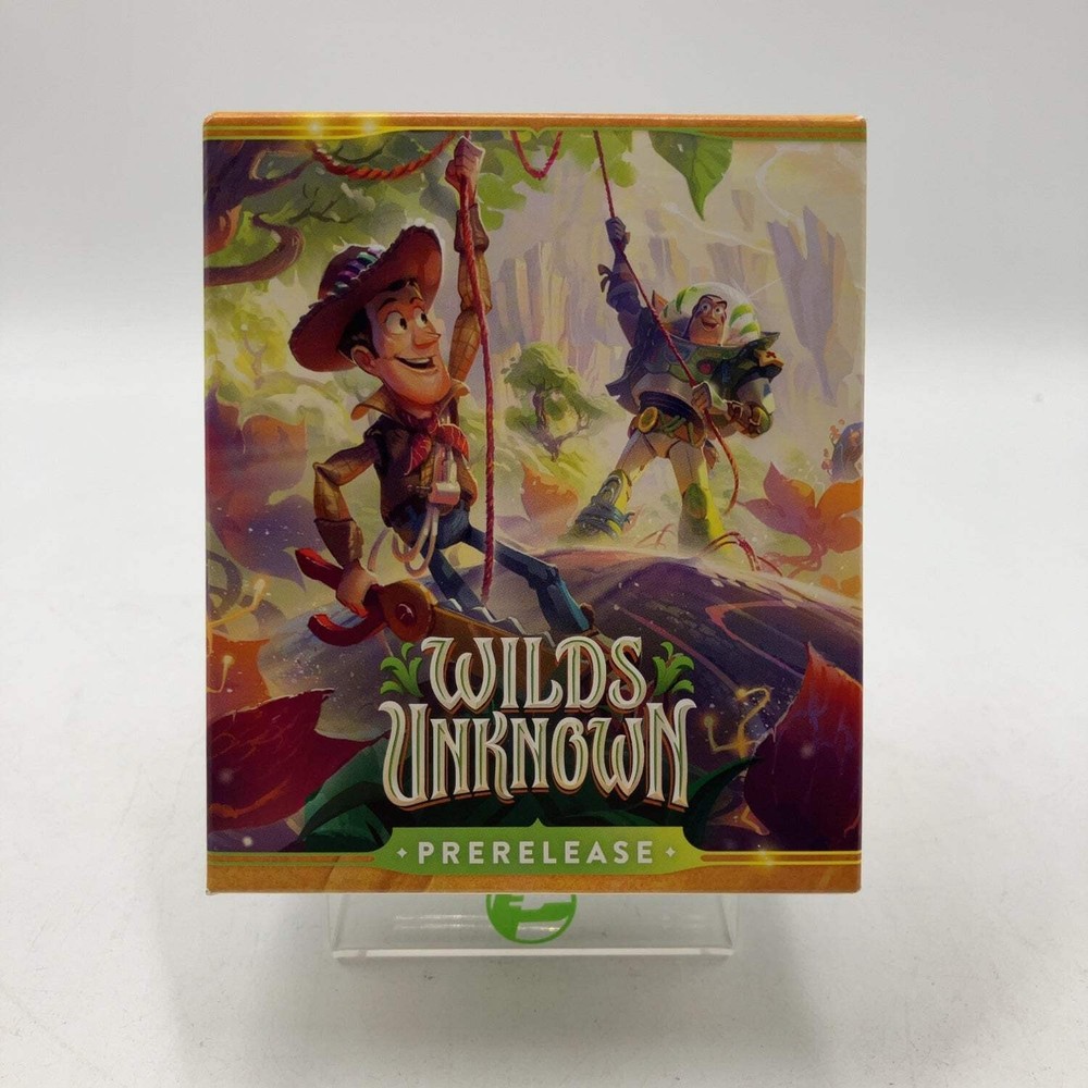 New Disney Lorcana Wilds Unknown Prerelease Pack Trading Card Game