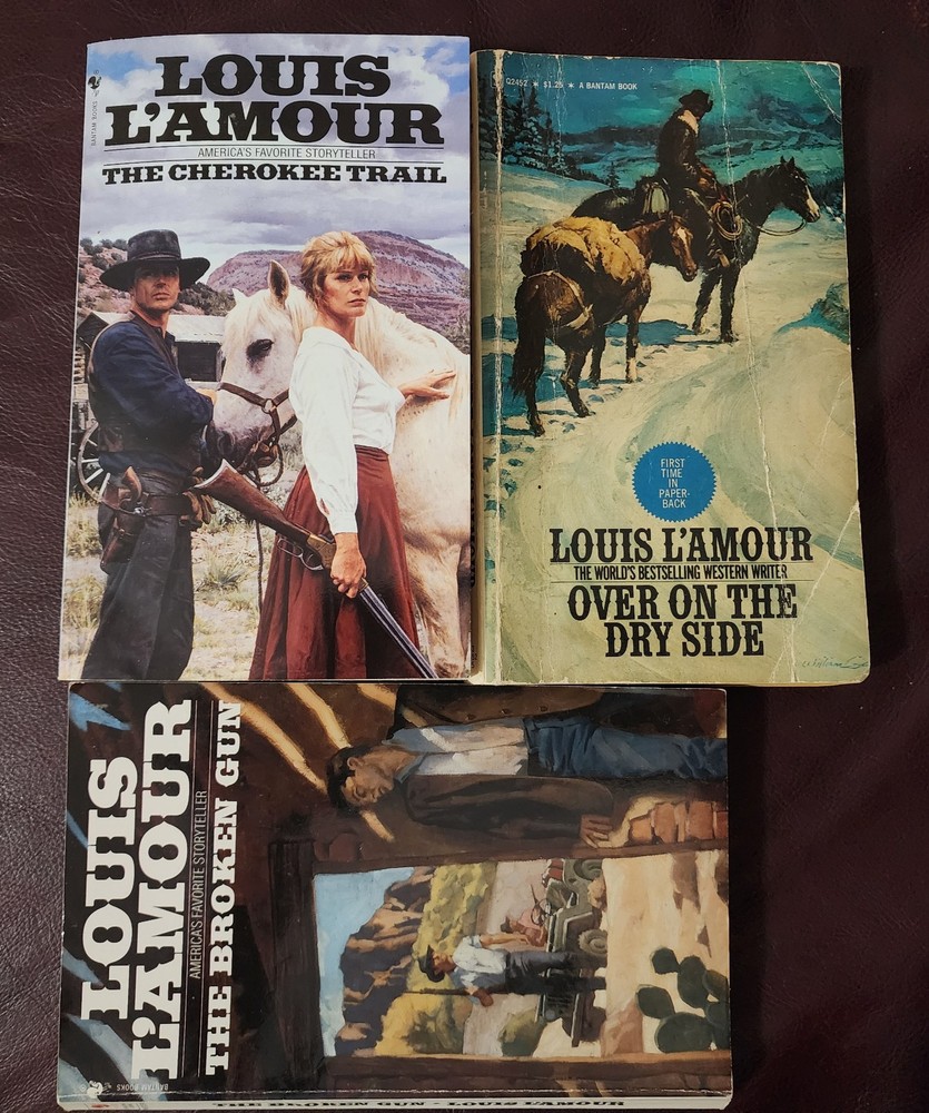 Louis L'Amour, J.T. Edson, William W. Johnstone Western Novels Lot Paperbacks