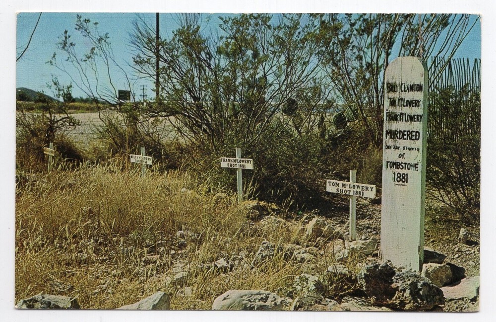 1960s? Chrome - CLOSEOUT - Boothill Cemetery - Tombstone, Arizona