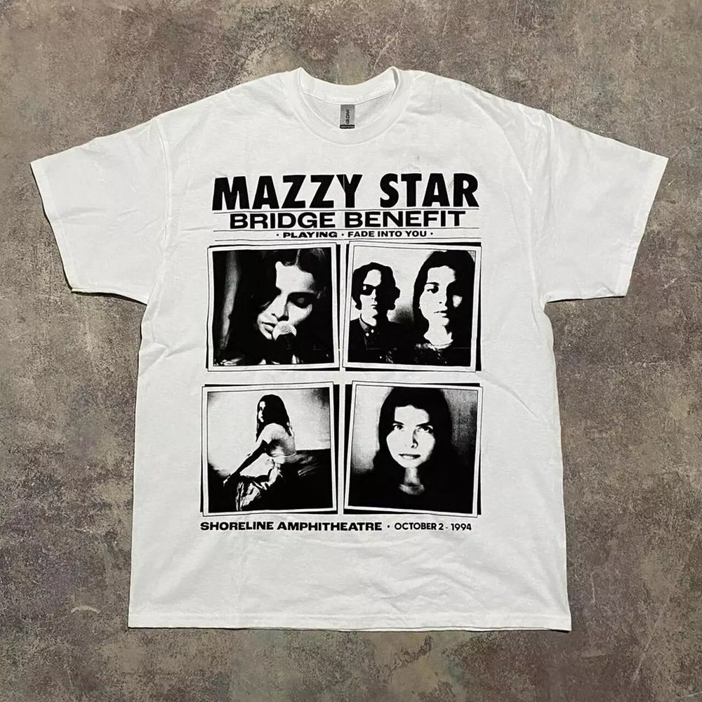 Mazzy Star Fade Into You White Short Sleeve Cotton T-shirt Unisex S-5XL