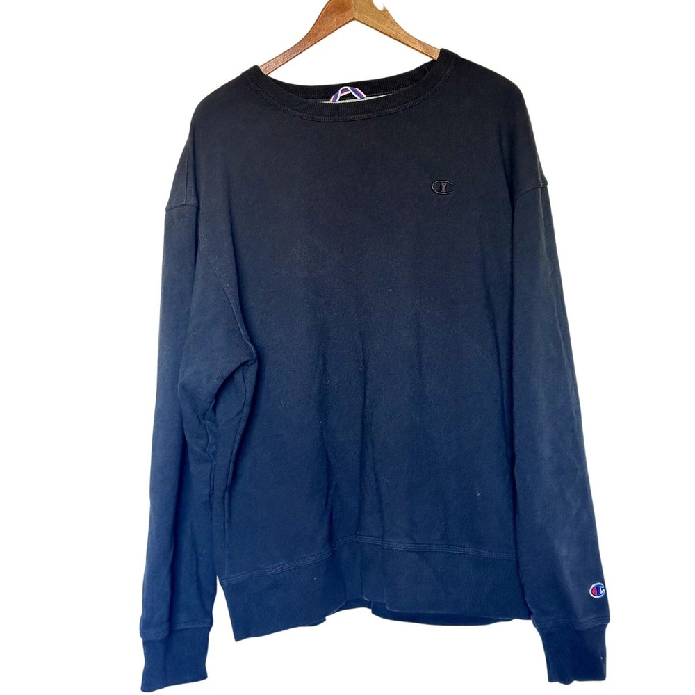 Champion Crewneck Sweatshirt Embroidered logo Men's XL