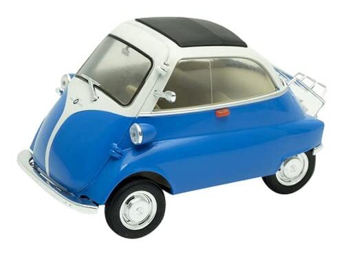 Kyosho WELLY 1/18 BMW Isetta Blue Diecast Model Car